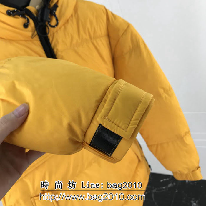 BURBERRY巴寶莉 18秋冬新款 官網同款 套頭款 黃色羽絨服 ydi1892
